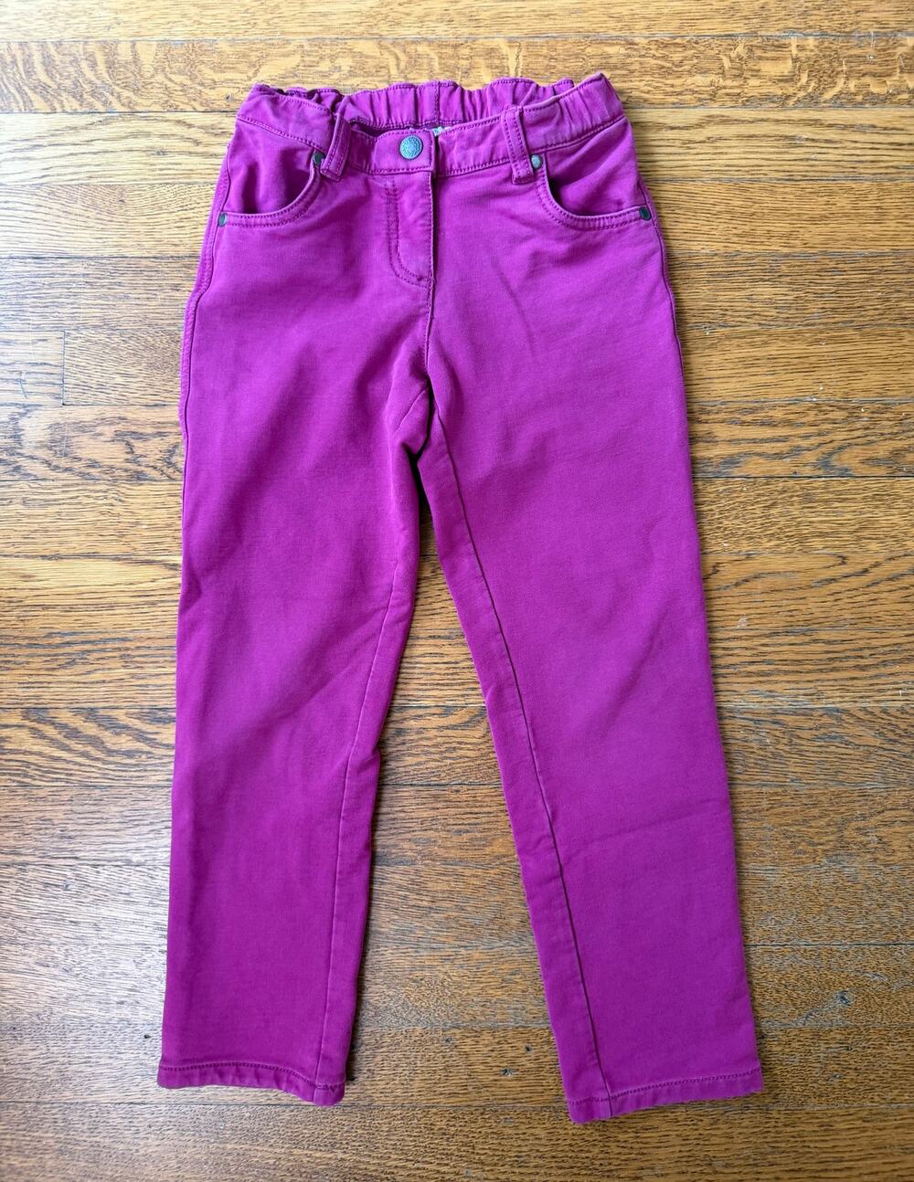 Hanna Andersson Girls' Pink Pants Size 6-7